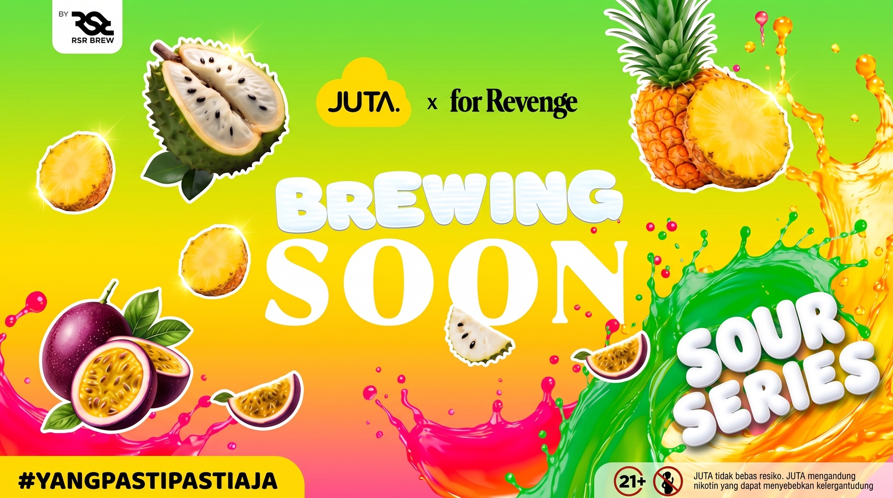 JUTA x for Revenge Sour Series Brewing Soon