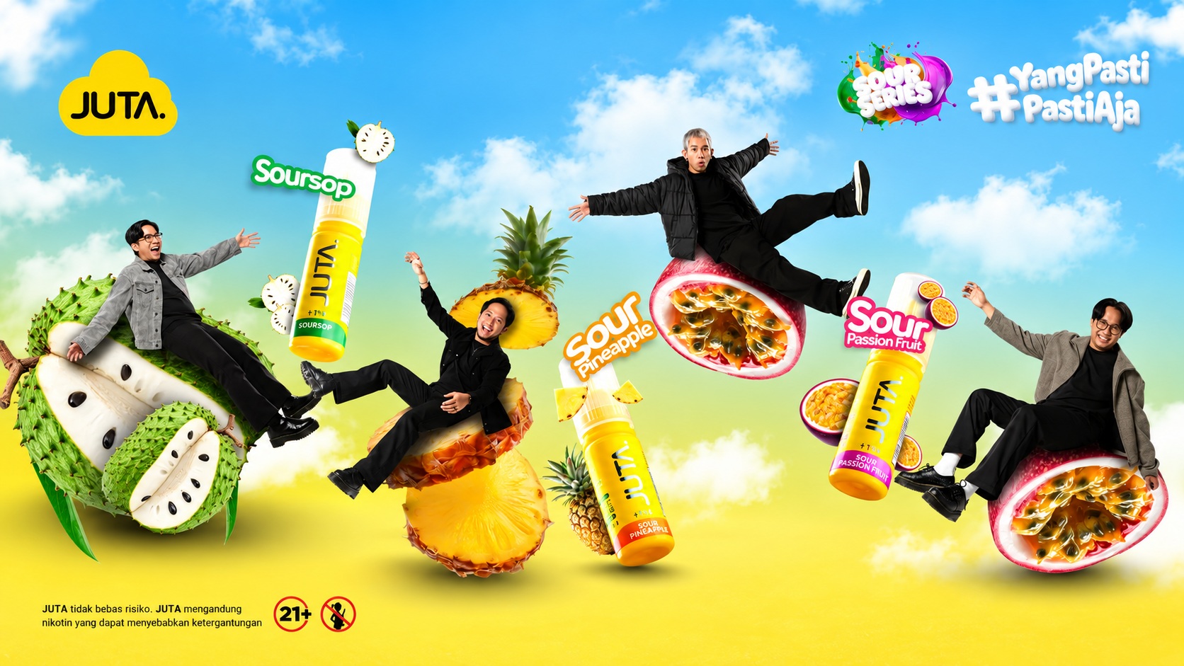 JUTA Sour Series Launches with a Fresh Twist