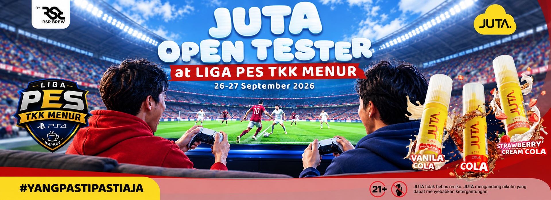 JUTA at Liga PES TKK Menur