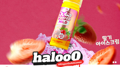Juta Freeze Korean Strawberry Ice Cream