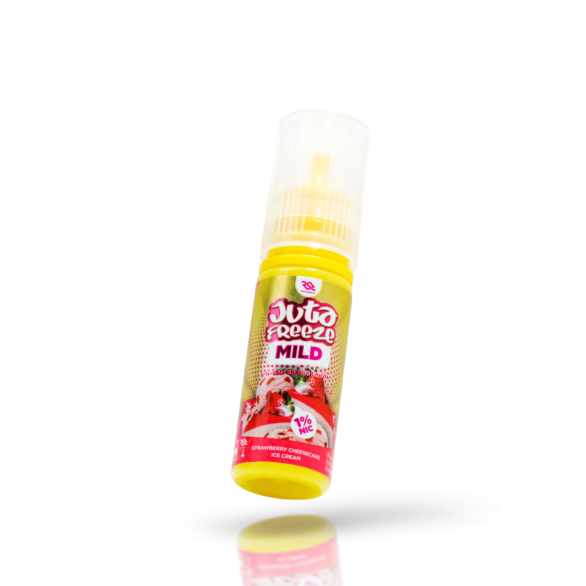 JUTA FREEZE MILD STRAWBERRY CHEESECAKE ICE CREAM